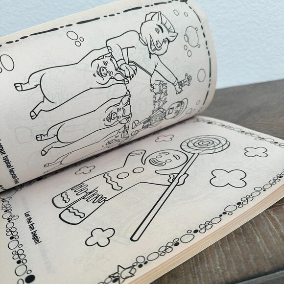 Shrek Forever After Big Fun Book To Color 2010 Coloring Unused Preowned Friends - Picture 5 of 9